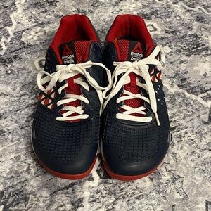 Reebok CrossFit Navy and Red Trainers